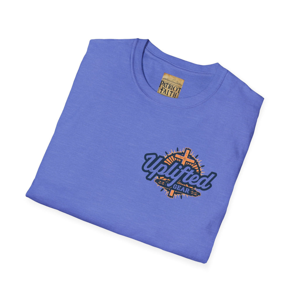 Religious Graphic Tee with Armor Of God Design - Unisex Softstyle T-Shirt Printify
