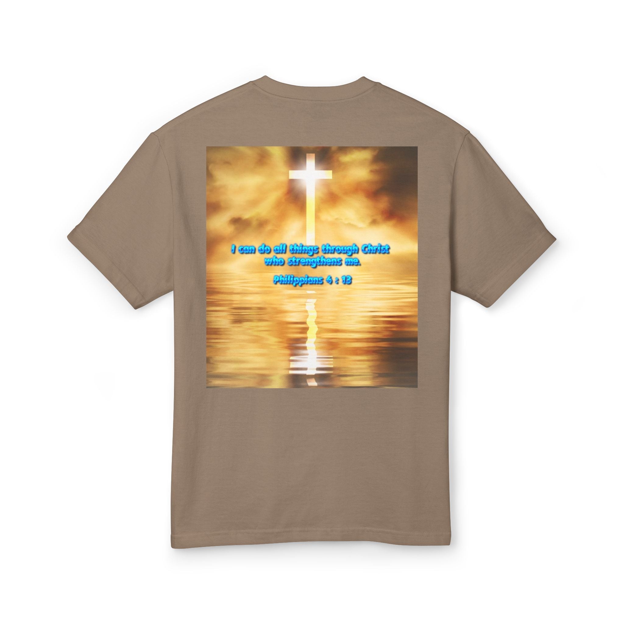 Bible Verse Tee - Philippians 4 : 13 Unisex Shirt Printify