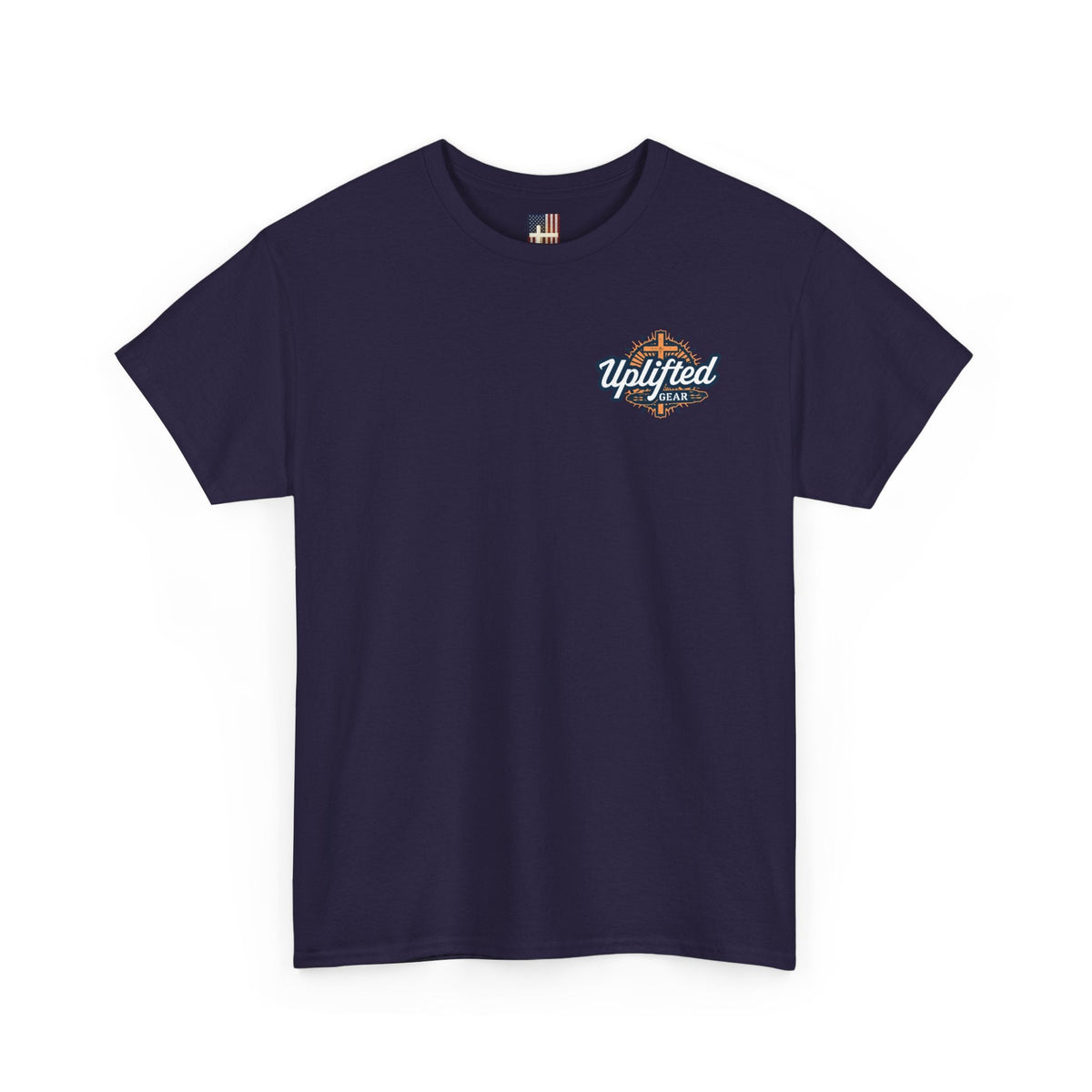 Walk By Faith Footprint T-Shirt Printify