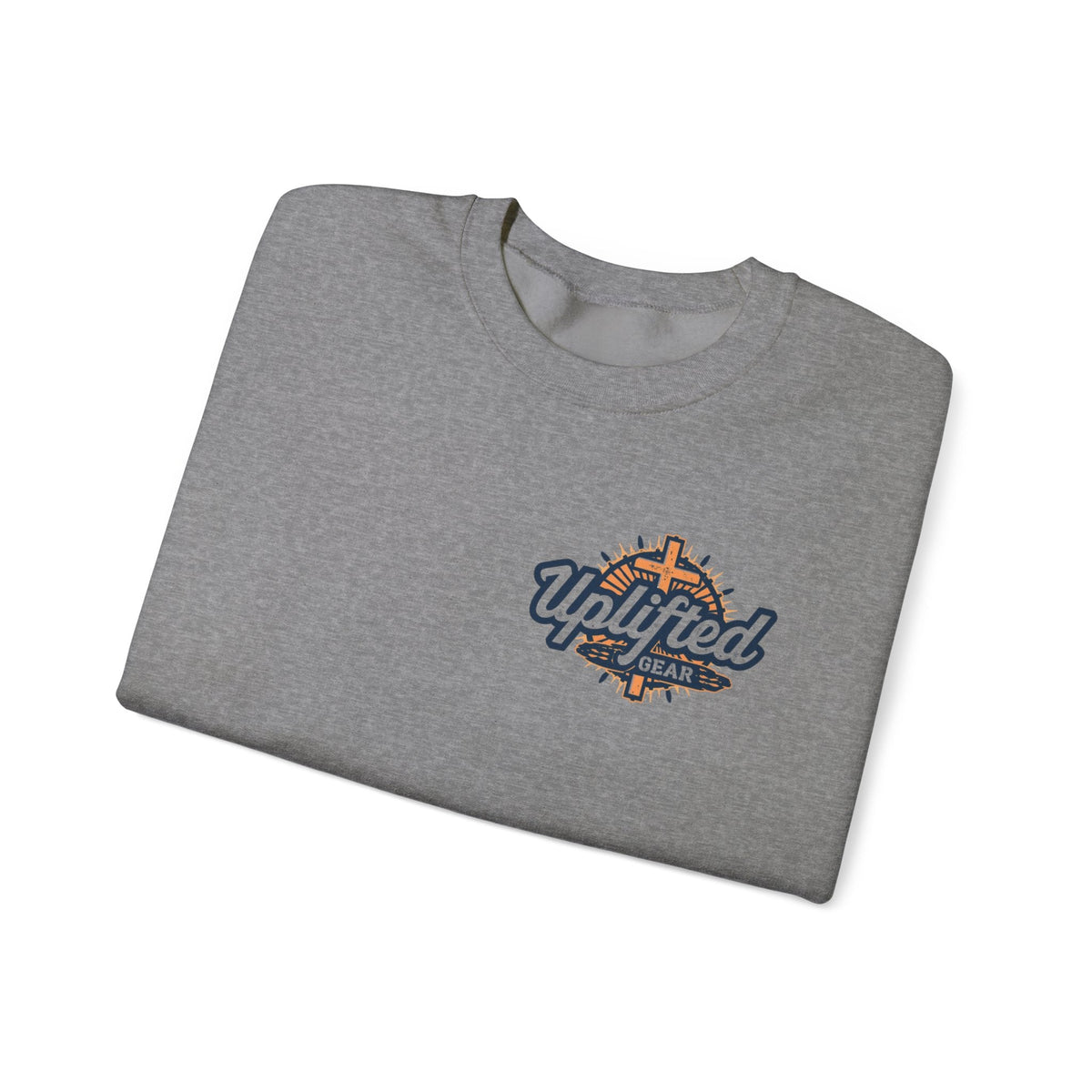 Bible Verse Unisex Heavy Blend™ Crewneck Sweatshirt - Isaiah 41 : 10 Printify