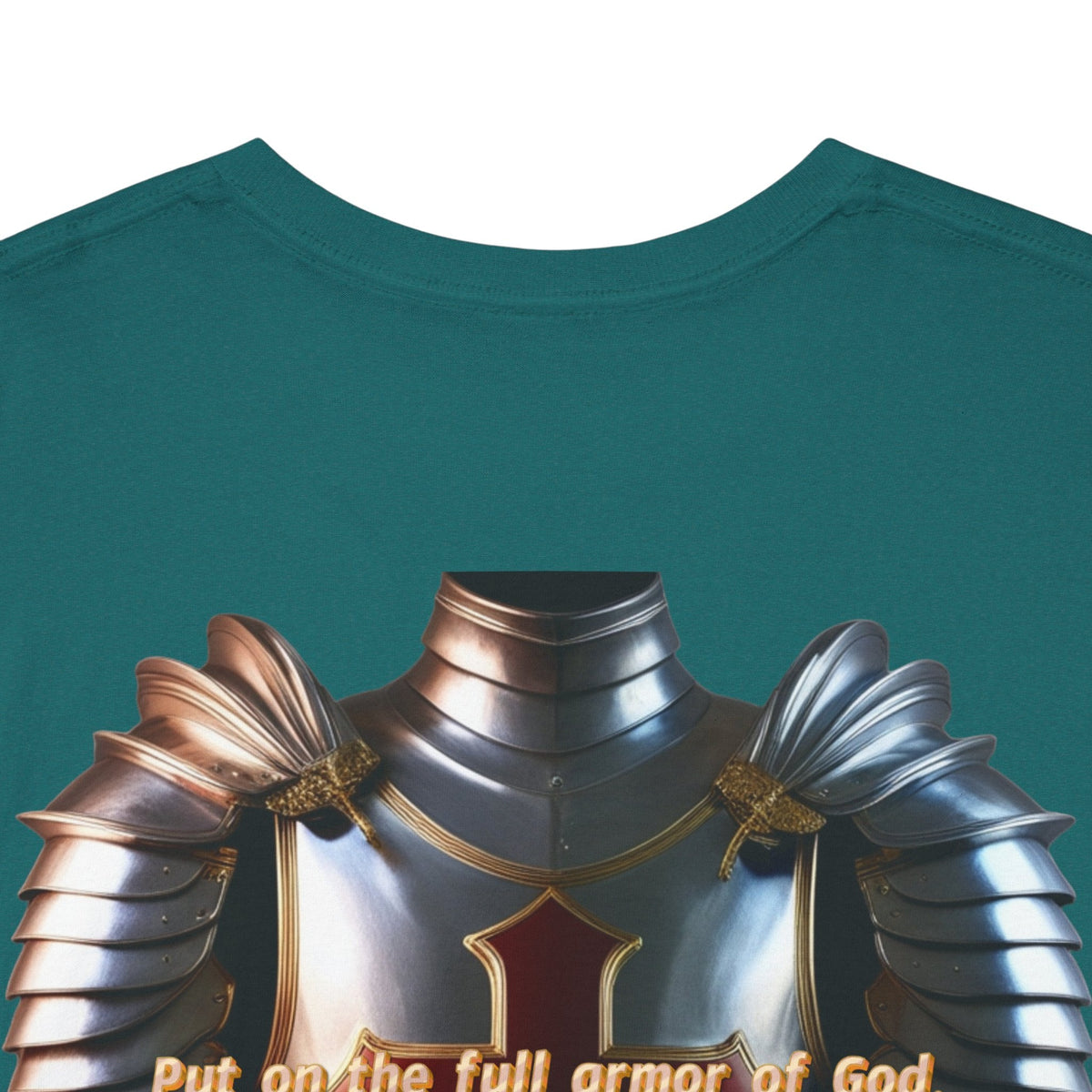 Religious Graphic Armor Of God Design - Unisex Heavy Cotton Tee Printify