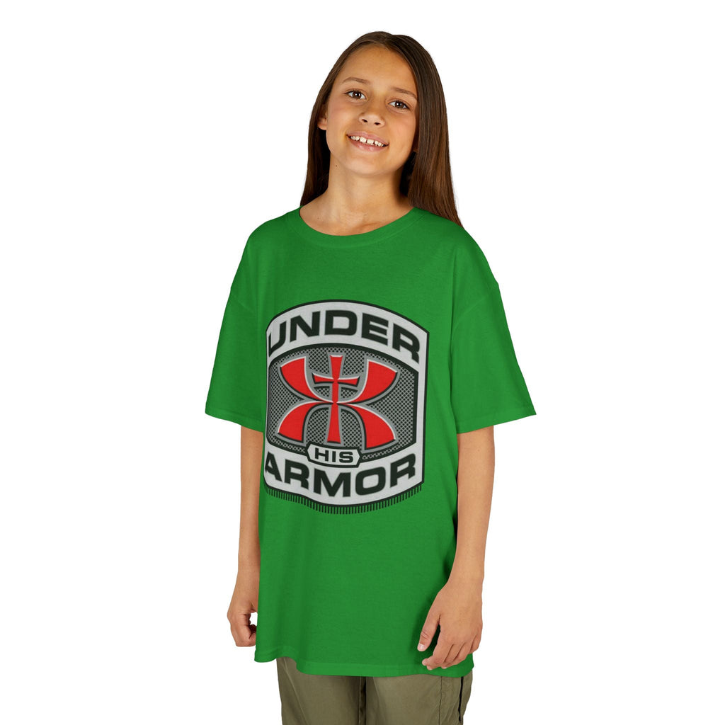 Under HIS Armor Christian T-Shirt — Faith-Inspired Under Armour Style Printify