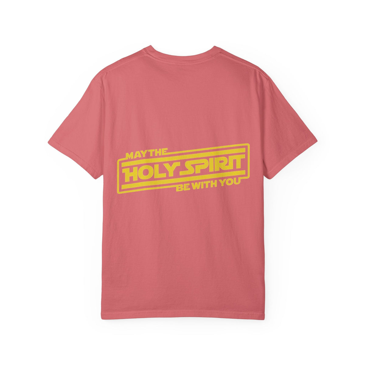 May the Holy Spirit Be With You T-shirt - Christian Star Wars Parody T-shirt Printify