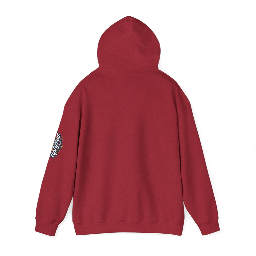 Under Armor Logo Hoodie — Black Athletic Pullover Printify