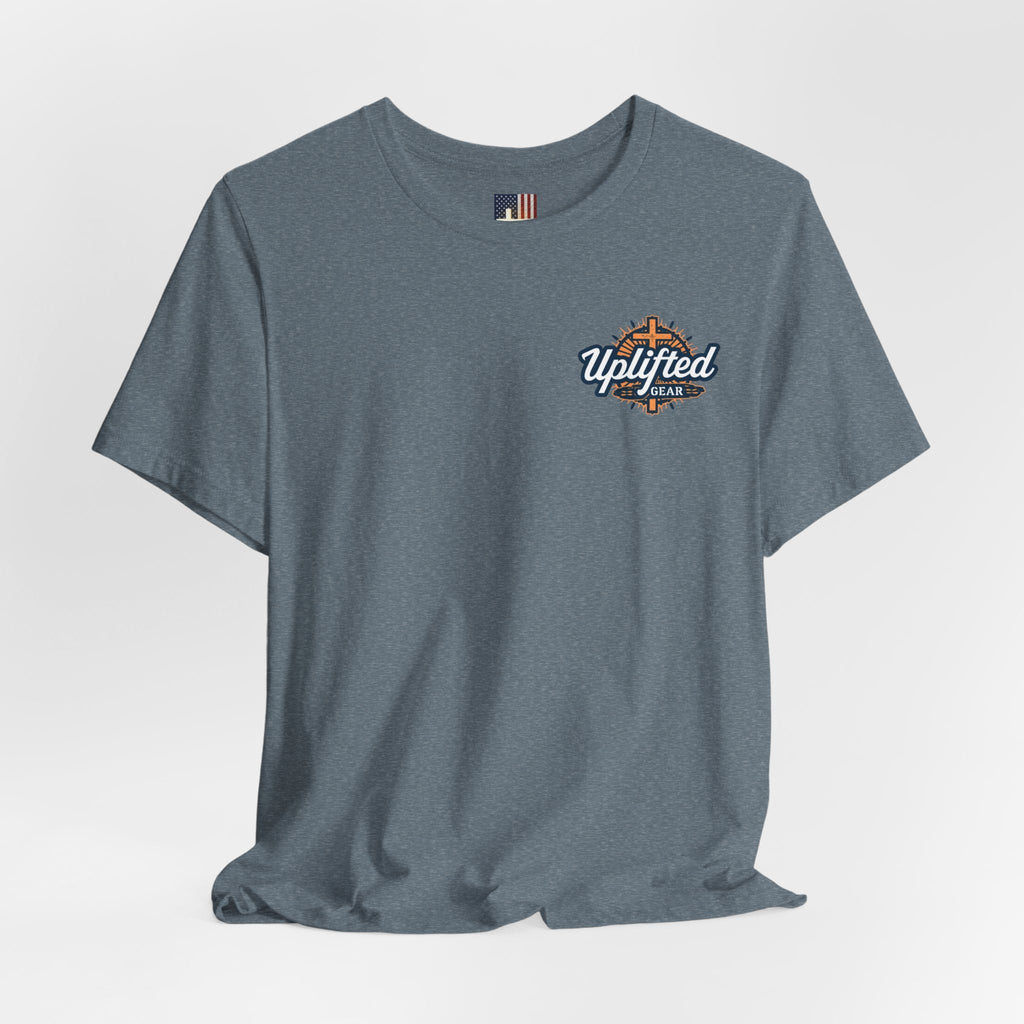 Under HIS Armor Christian T-Shirt — Faith-Inspired Under Armour Style Printify