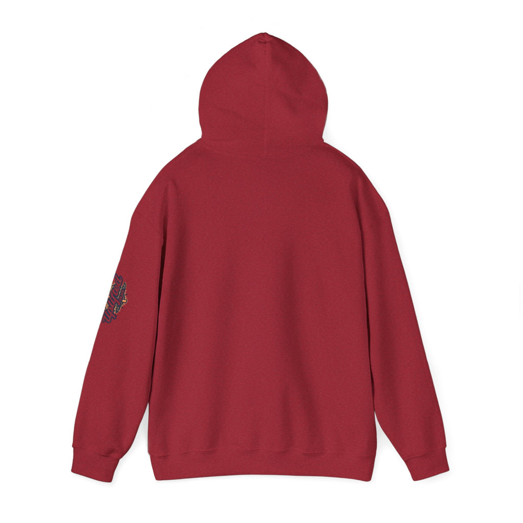 Stand for the Flag Kneel for the Cross Hoodie | Patriotic Eagle Hoodie Printify