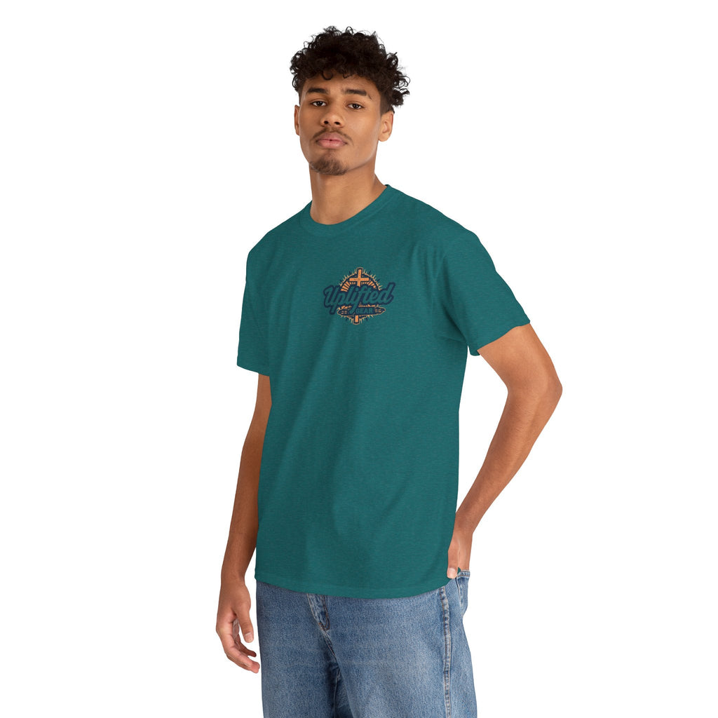 Trust in The Lord Proverbs 3:5-6 Biblical Design Unisex Heavy Cotton Tee Printify
