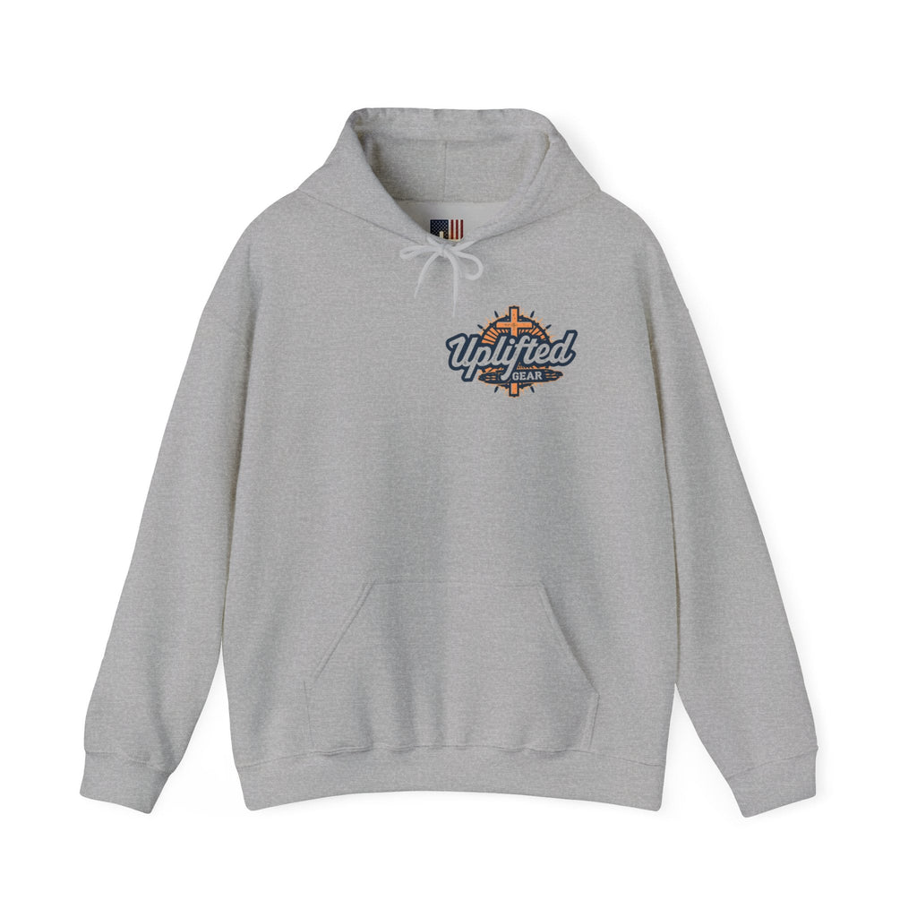 Trust in The Lord Proverbs 3:5-6 Biblical Design Unisex Heavy Blend™ Hooded Sweatshirt Printify