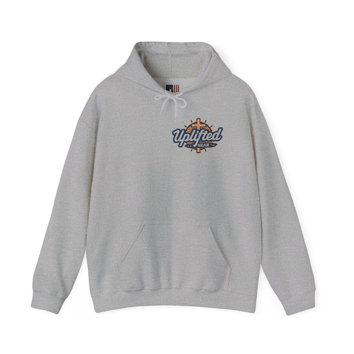 Trust in The Lord Proverbs 3:5-6 Biblical Design Unisex Heavy Blend™ Hooded Sweatshirt Printify
