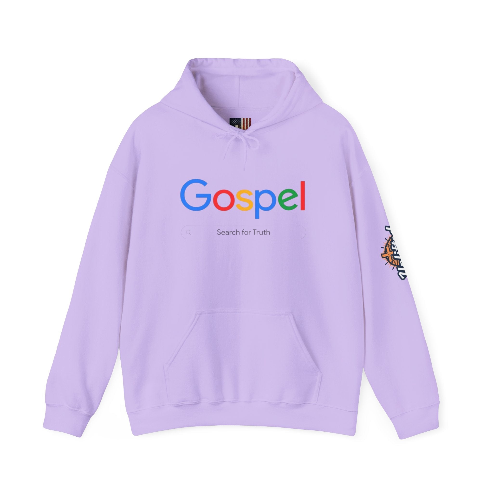 Gospel Hoodie — "Search for Truth" Christian Faith Pullover Printify