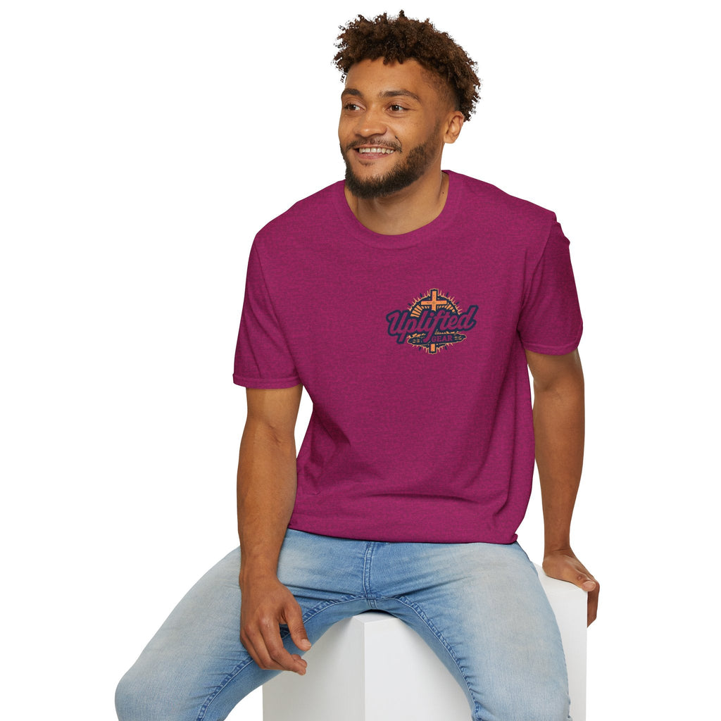 Religious Graphic Tee with Armor Of God Design - Unisex Softstyle T-Shirt Printify