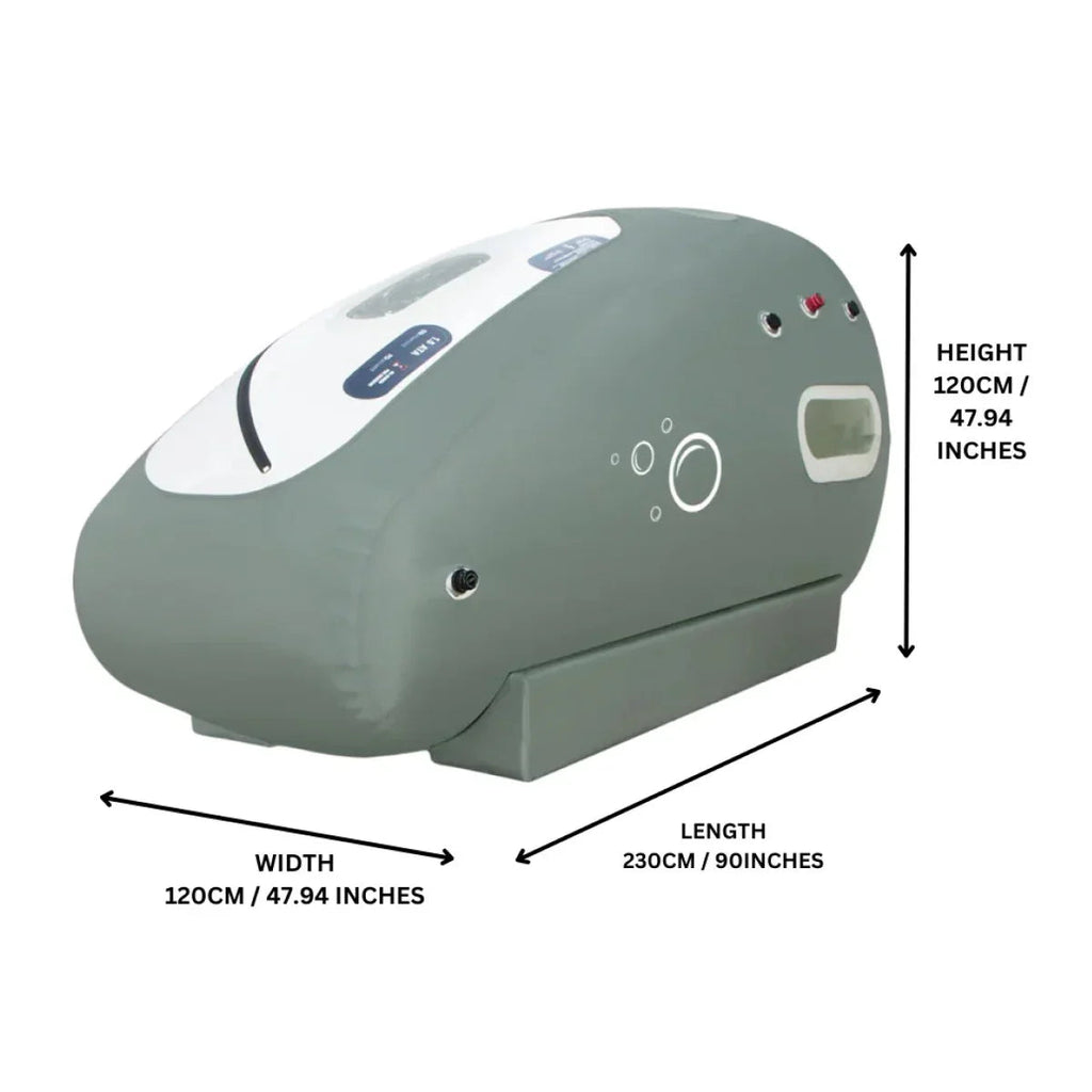 Airvida Pro90 Portable Sitting Hyperbaric Chamber 1.5 ATA LifeMed USA