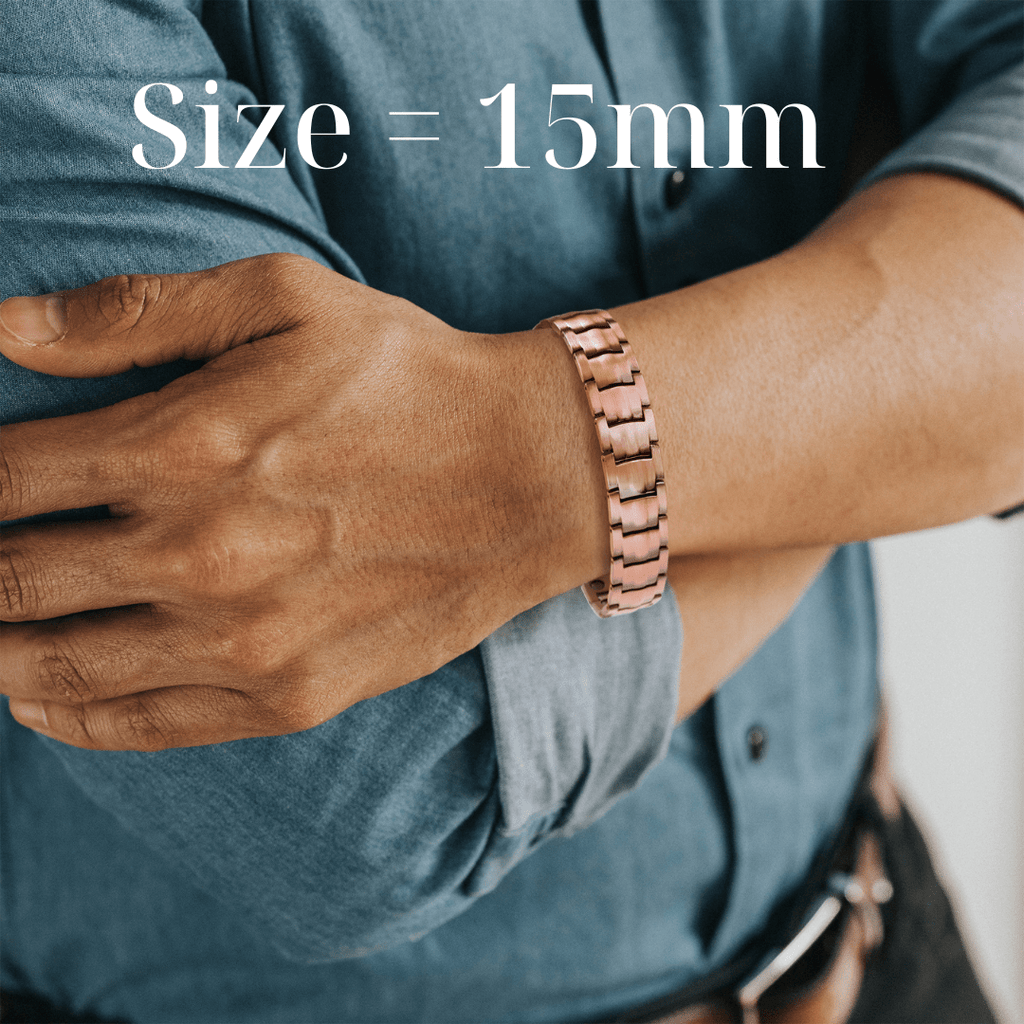 Pure Copper EMF Defense Magnetic Bracelet Your Emf Shield