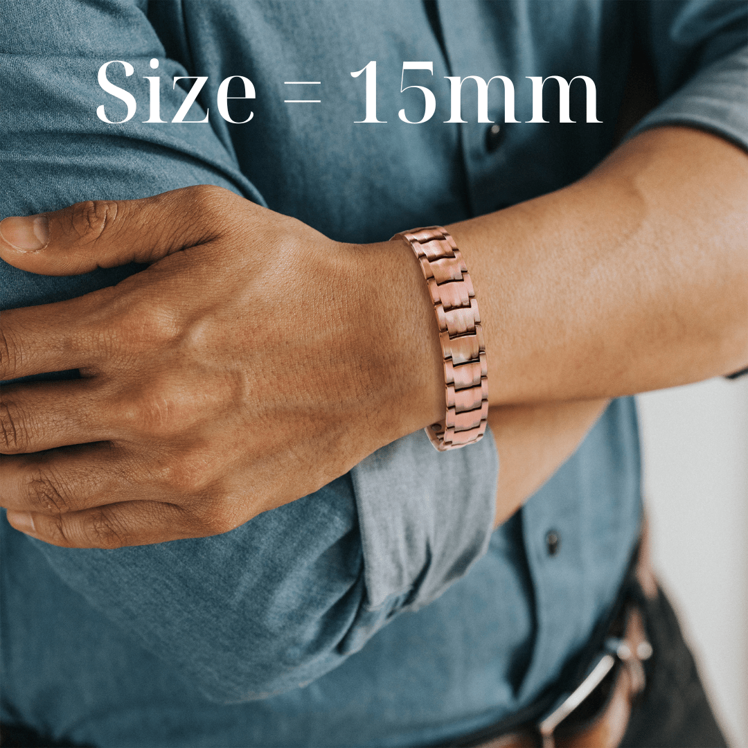 Pure Copper EMF Defense Magnetic Bracelet Your Emf Shield