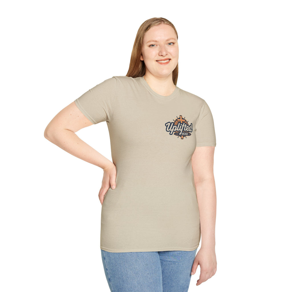 Religious Graphic Armor Of God Design - Unisex Softstyle T-Shirt Printify