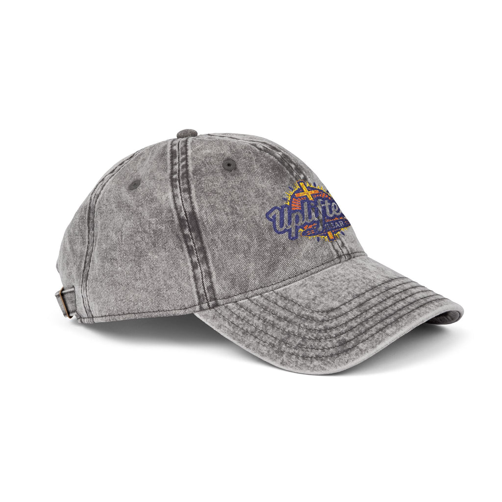 Uplifted Gear Embroidered Christian Hat – Bold Faith Cap for Inspired Living Printify