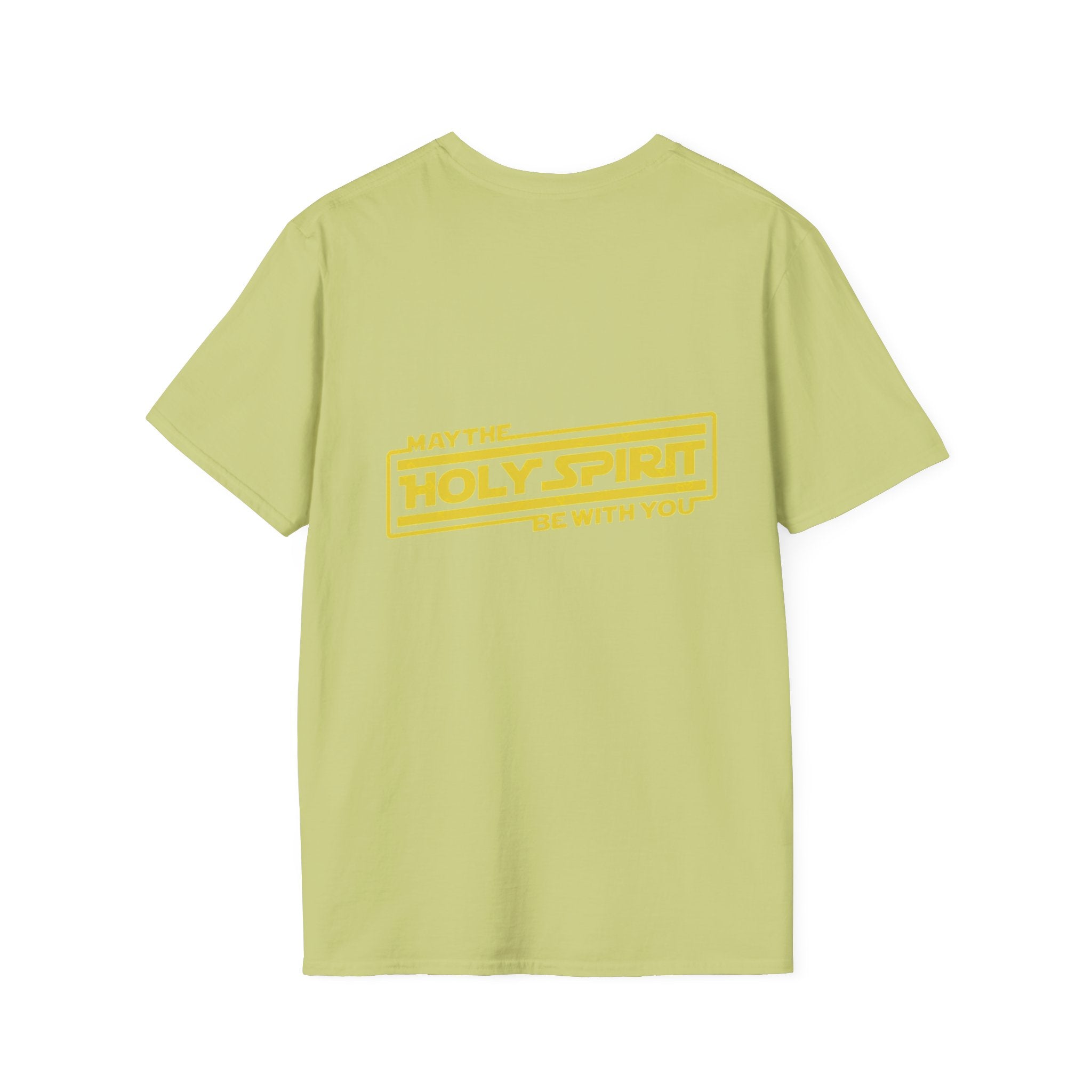 May the Holy Spirit Be With You T-shirt - Christian Star Wars Parody T-shirt Printify
