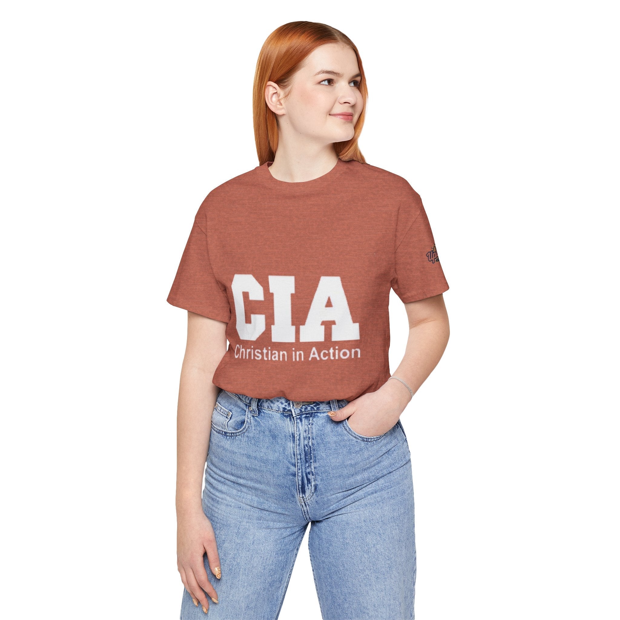 CIA Christian in Action T-shirt - Funny Faith Parody T-shirt - Mission Ready Apparel Printify