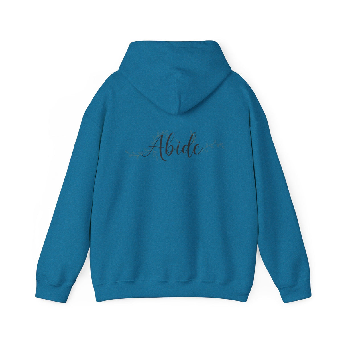Abide Hoodie – Vine Wrapped John 15:5 Christian Hoodie for Cozy Devotion Printify