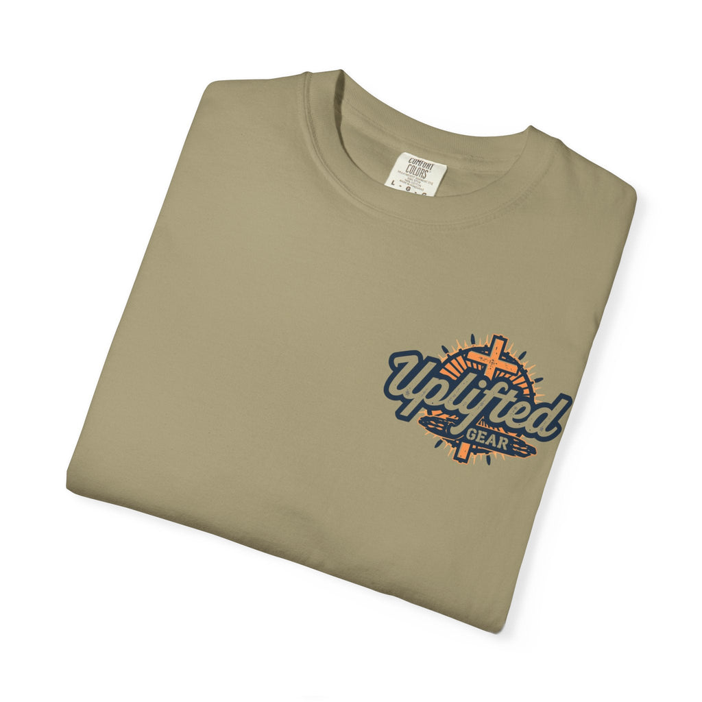 Unashamed T-shirt – Romans 1:16 Crucifixion Christian t-shirt for Bold Unwavering Faith Printify