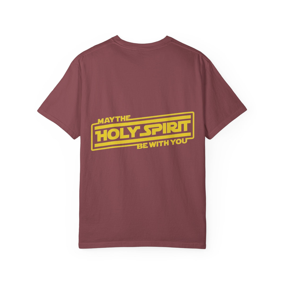 May the Holy Spirit Be With You T-shirt - Christian Star Wars Parody T-shirt Printify