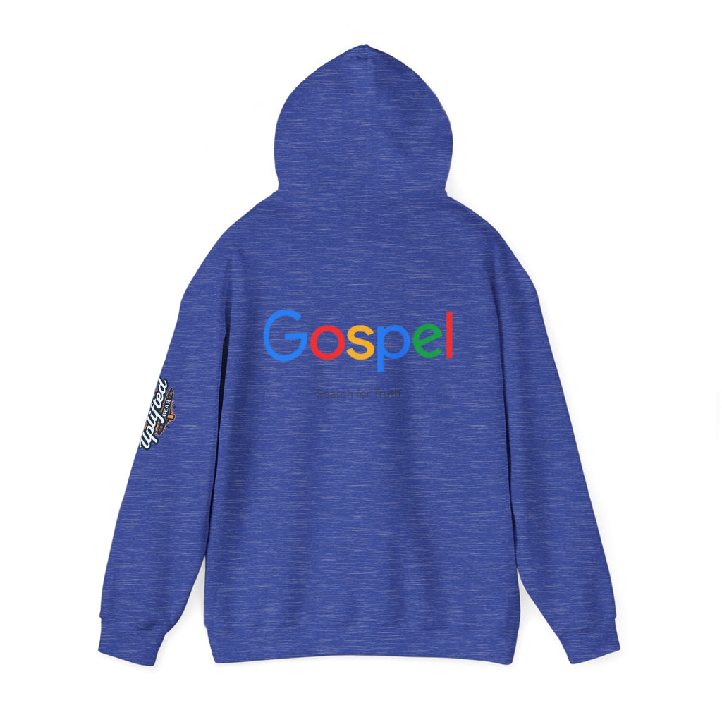 Gospel Hoodie — "Search for Truth" Christian Faith Pullover Printify