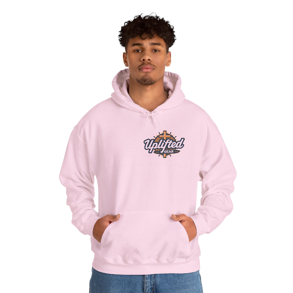 Unique Unicorn Hoodie – Rainbow Cross Psalm 139:14 Christian Hoodie for Wonderfully Made Printify