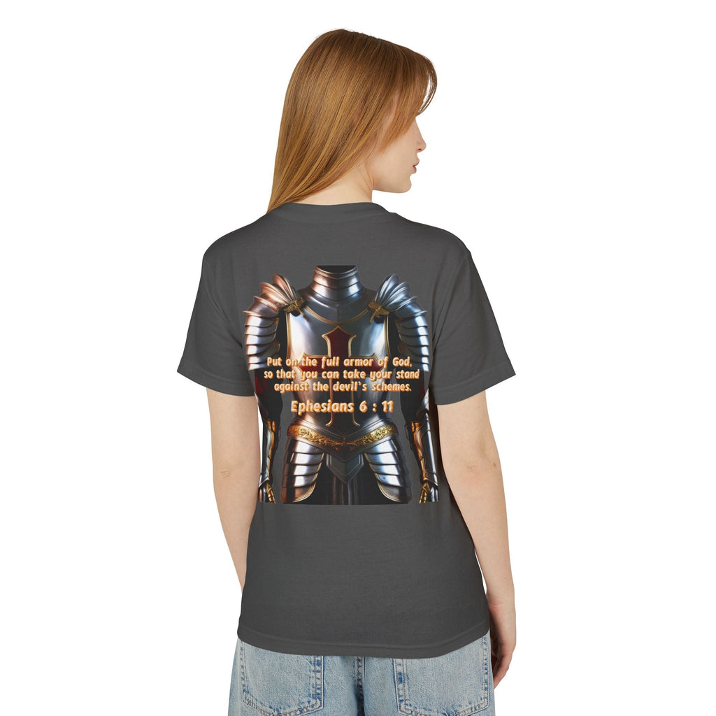 Bible Verse Tee - Ephesians 6:11 Put on the Armor of God Unisex Shirt Printify