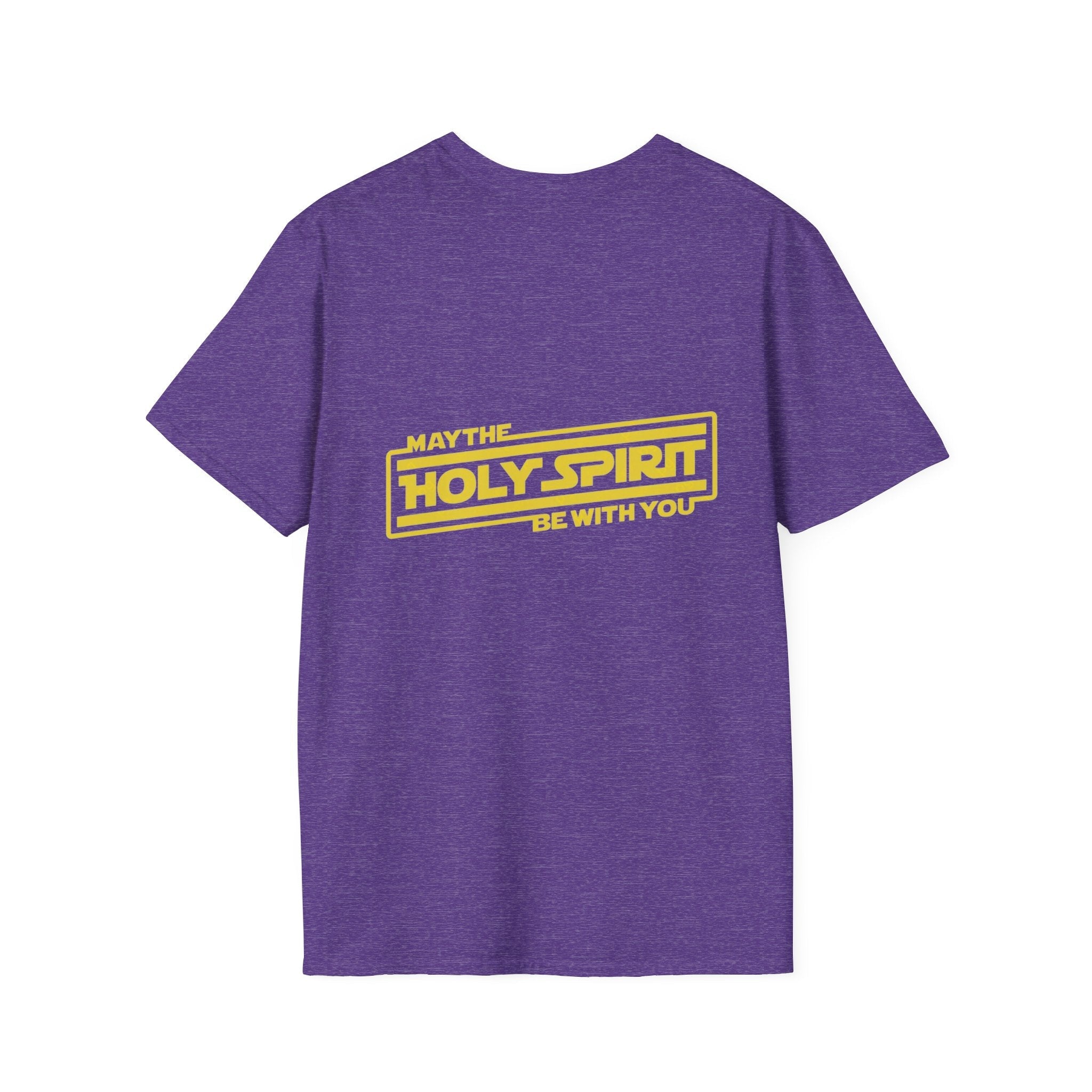 May the Holy Spirit Be With You T-shirt - Christian Star Wars Parody T-shirt Printify