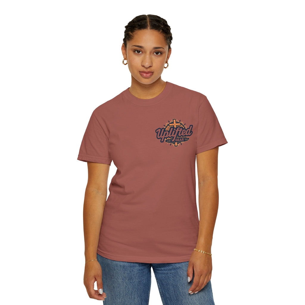 Jesus is King T-Shirt – Bold Christian Faith Tee with Crown & Cross for Eternal Reign Printify