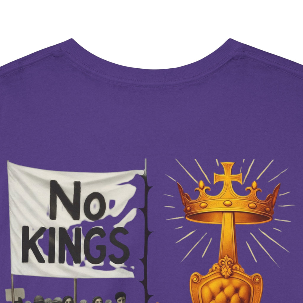 No Kings? Christ is King T-Shirt – Bold Christian Faith Tee for Devoted Believers Printify