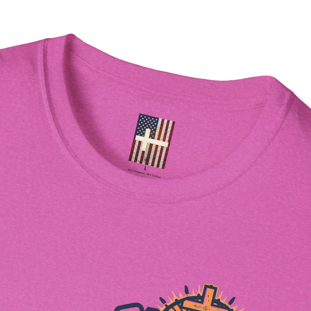 The Greatest Gift T-shirt – Cross Bow Present Christian T-shirt for Christmas Salvation & Eternal Faith Printify