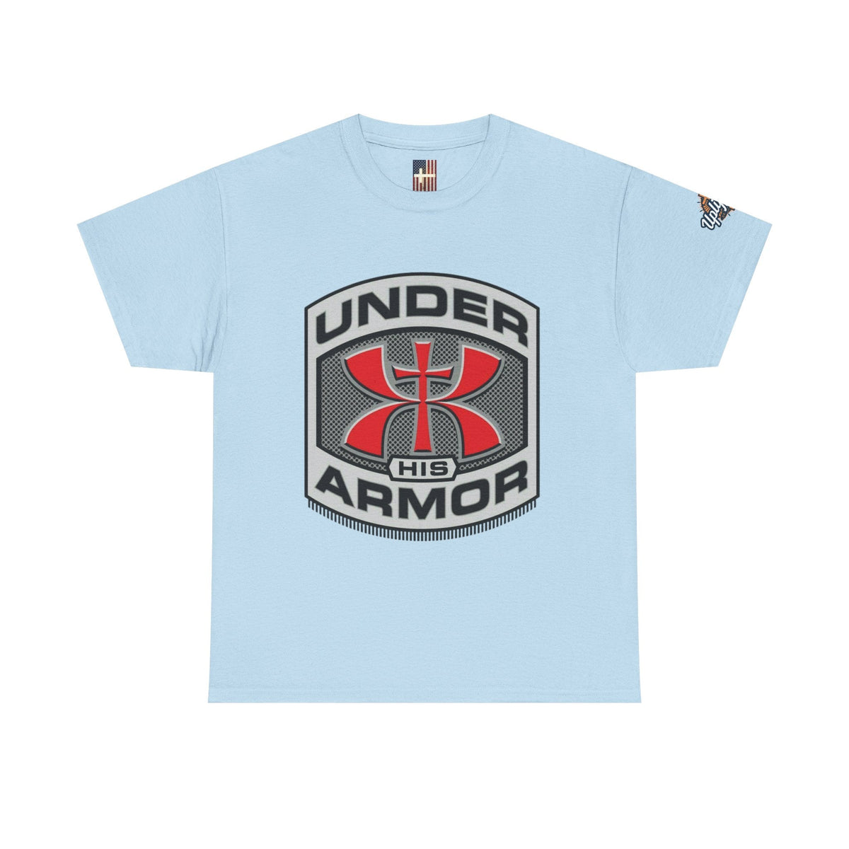 Under HIS Armor Christian T-Shirt — Faith-Inspired Under Armour Style Printify