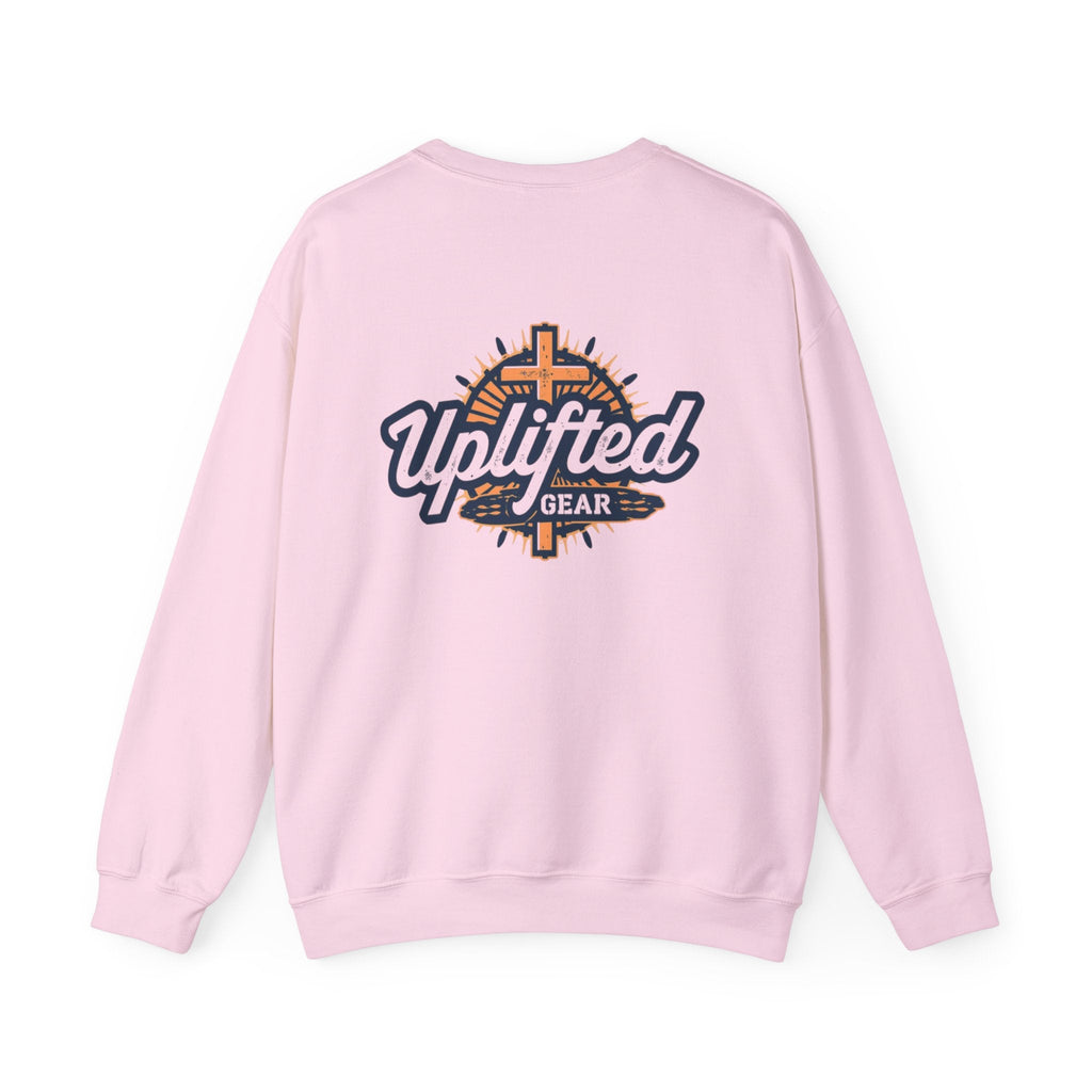 Uplifted Gear Christian Logo Sweatshirt Printify