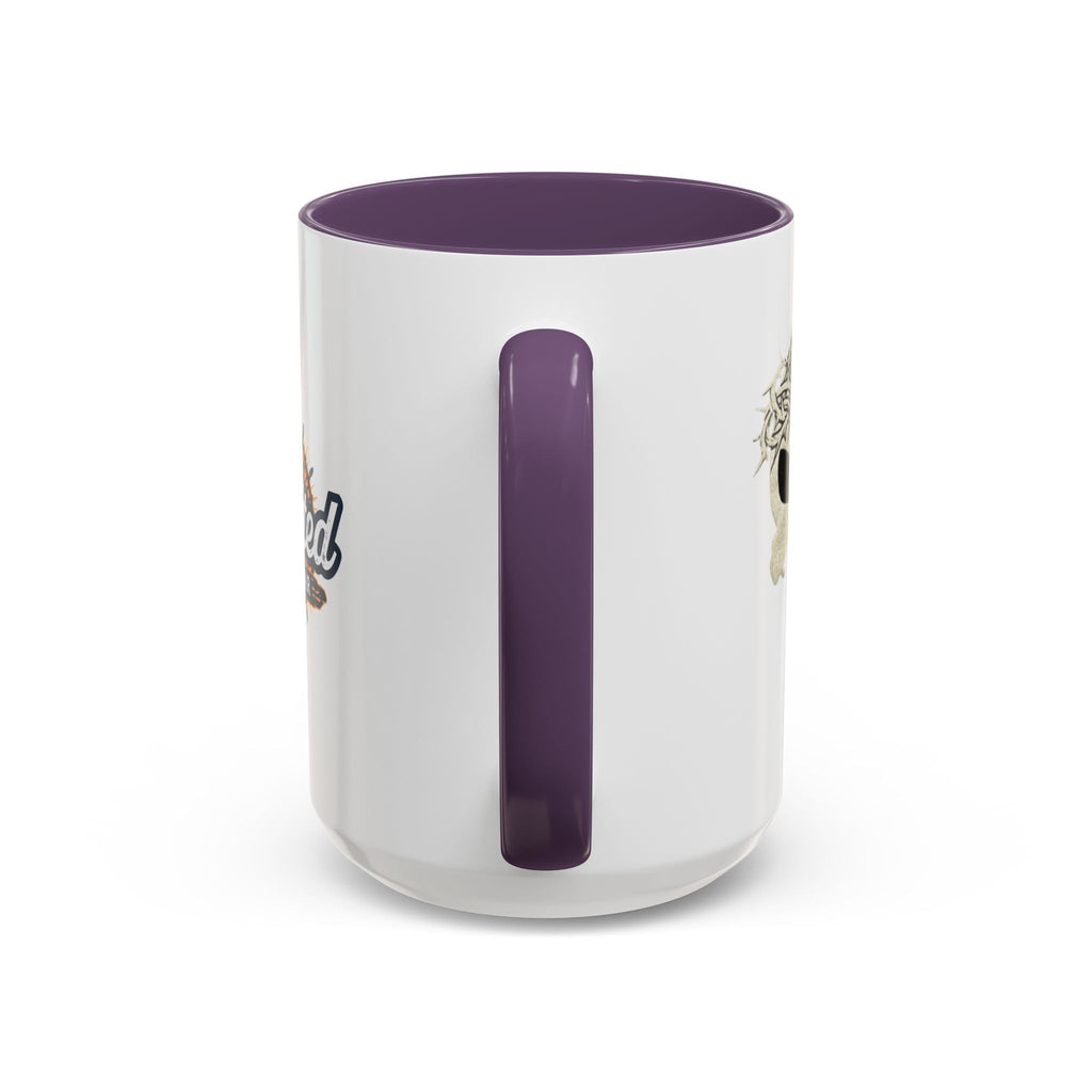 Christian Skull Coffee Mug — Crown of Thorns “Warrior Faith” (11/15 oz) Printify