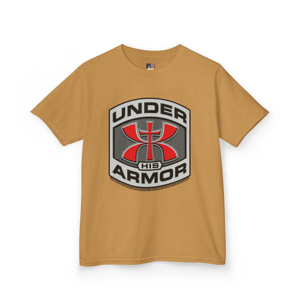 Under HIS Armor Christian T-Shirt — Faith-Inspired Under Armour Style Printify
