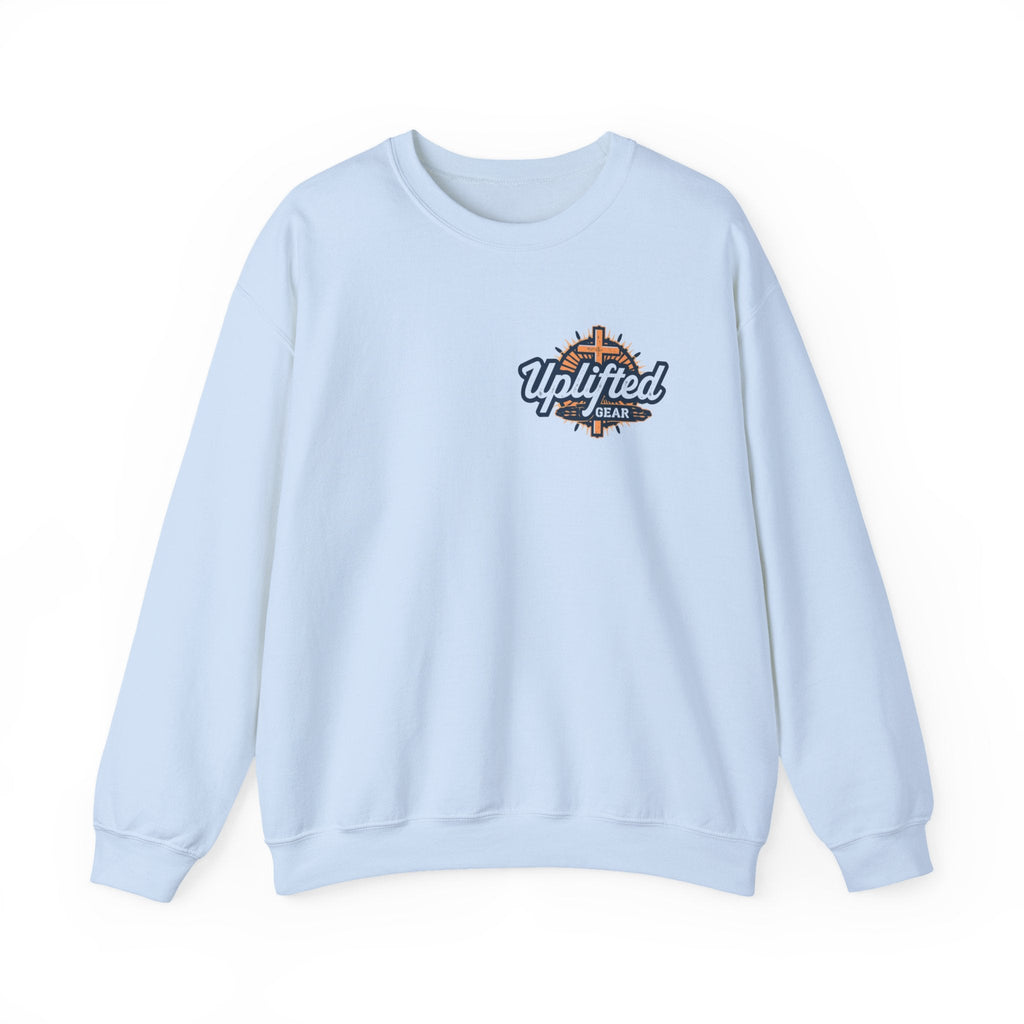 God Created Adam and Eve Sweatshirt – Biblical Truth Christian Sweatshirt for Unshakable Faith Printify