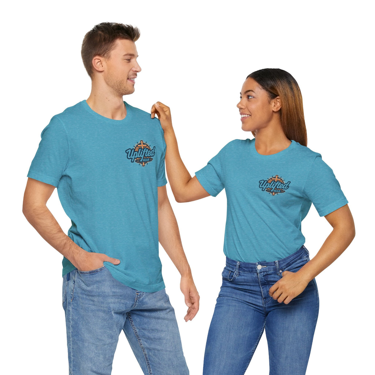 Religious Graphic Tee with Armor Of God Design Unisex Jersey Short Sleeve Tee Printify