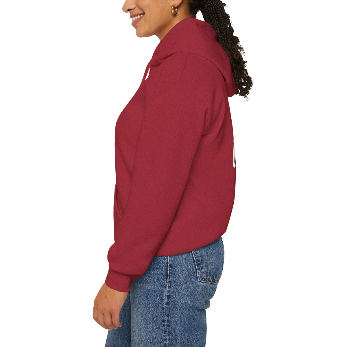 Christ is King Hoodie – Bold Crown & Cross Christian Sweatshirt for Unshakable Faith Printify