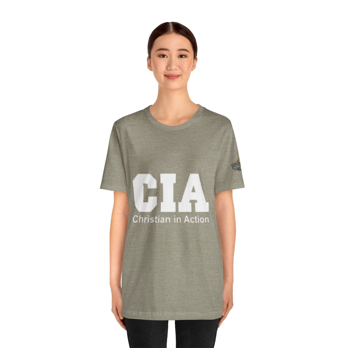CIA Christian in Action T-shirt - Funny Faith Parody T-shirt - Mission Ready Apparel Printify