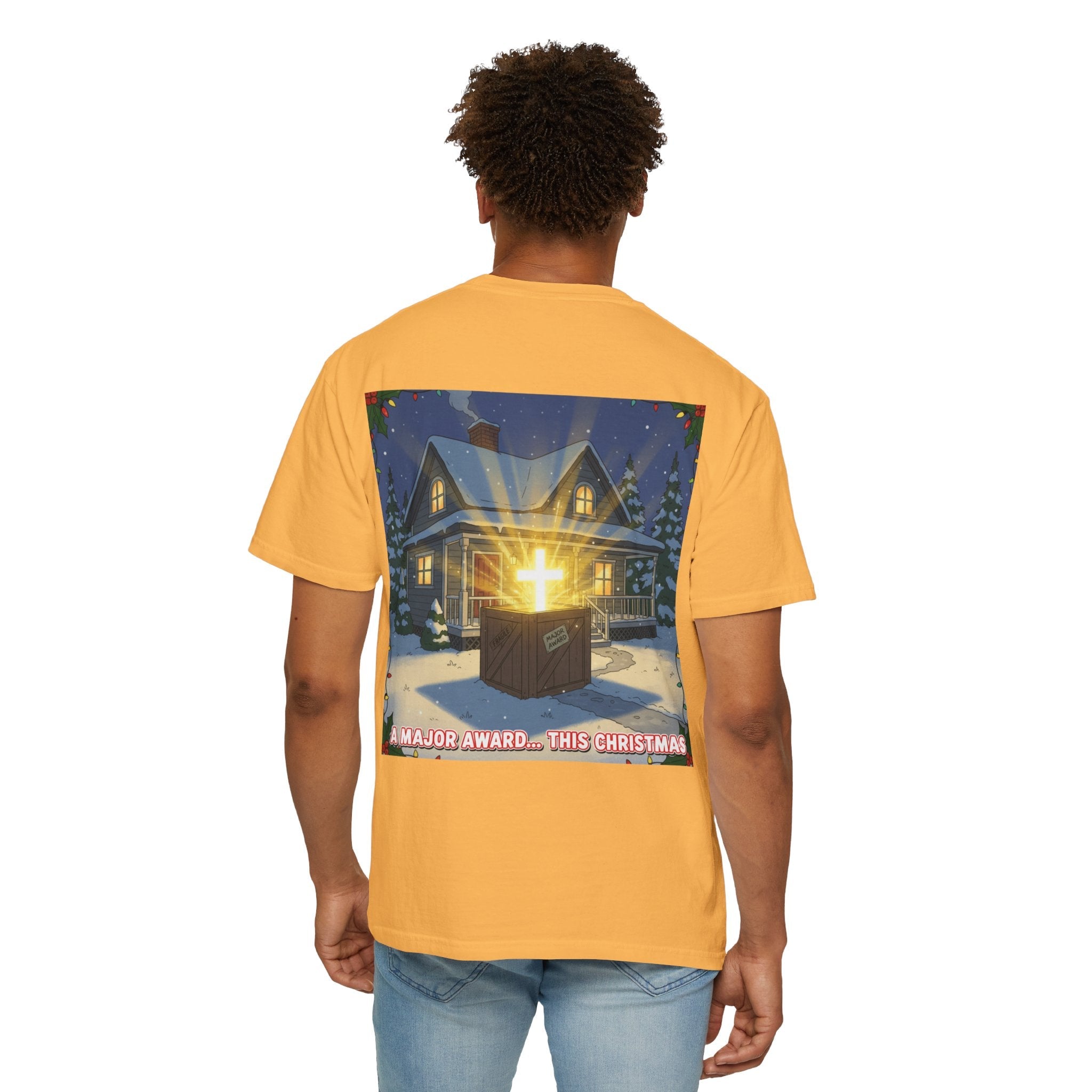 Christmas Church Tee — "A Major Award... This Christmas" Graphic T-Shirt Printify