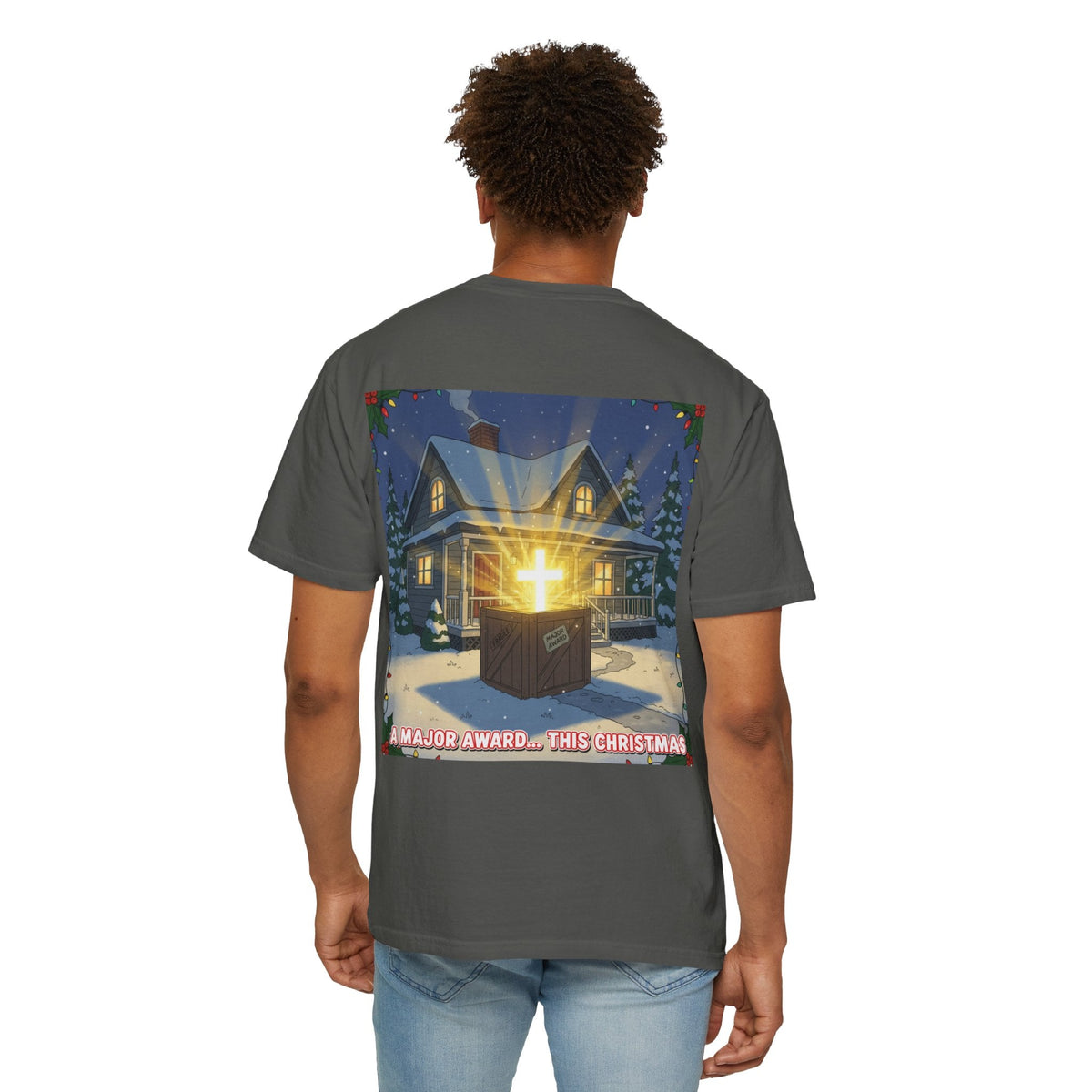 Christmas Church Tee — "A Major Award... This Christmas" Graphic T-Shirt Printify