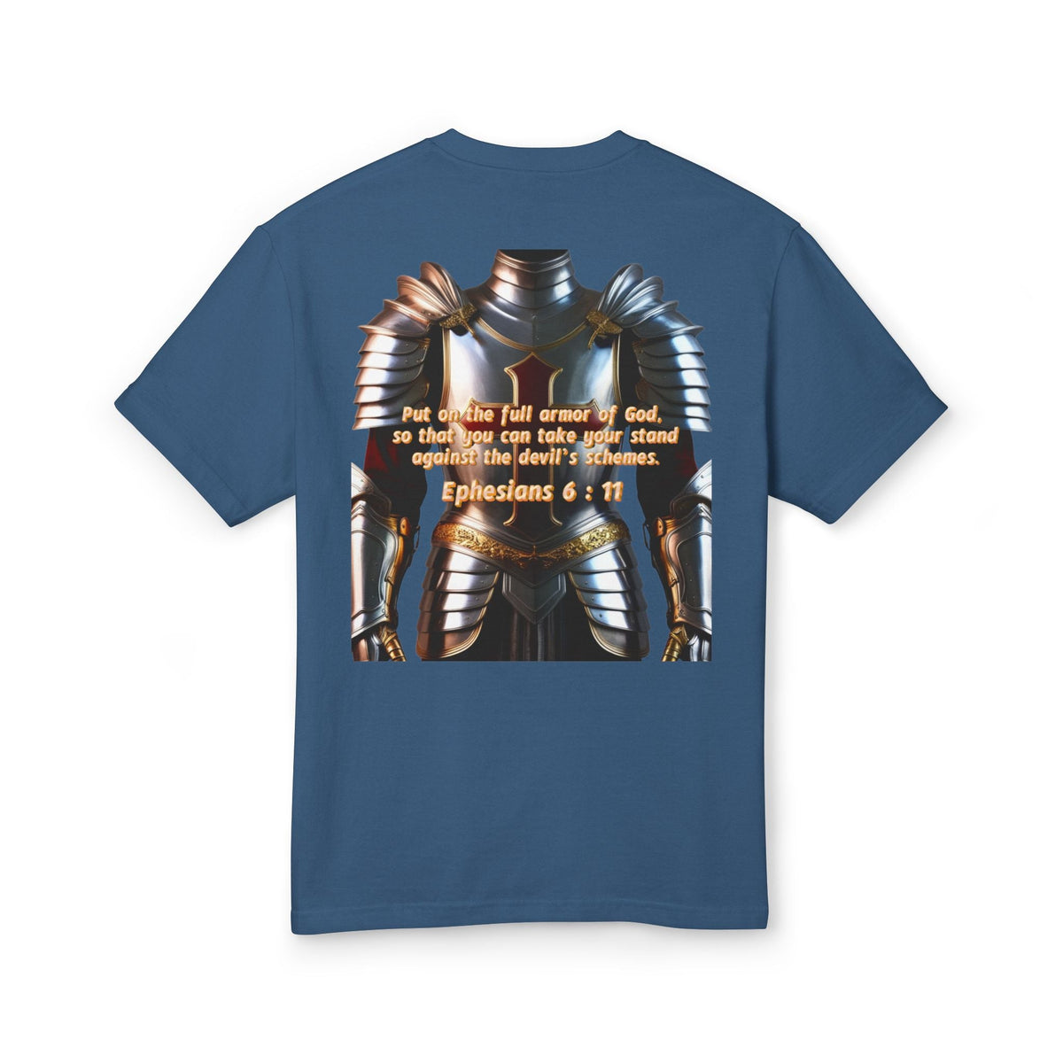 Bible Verse Tee - Ephesians 6:11 Put on the Armor of God Unisex Shirt Printify