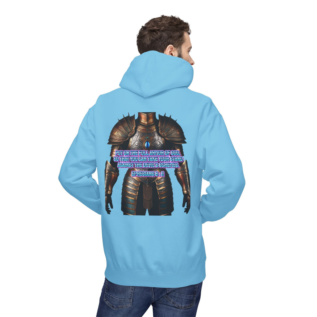 Hoodie - Ephesians 6:11 Bible Verse Religious Design Printify