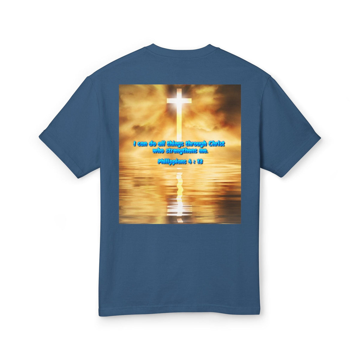 Bible Verse Tee - Philippians 4 : 13 Unisex Shirt Printify