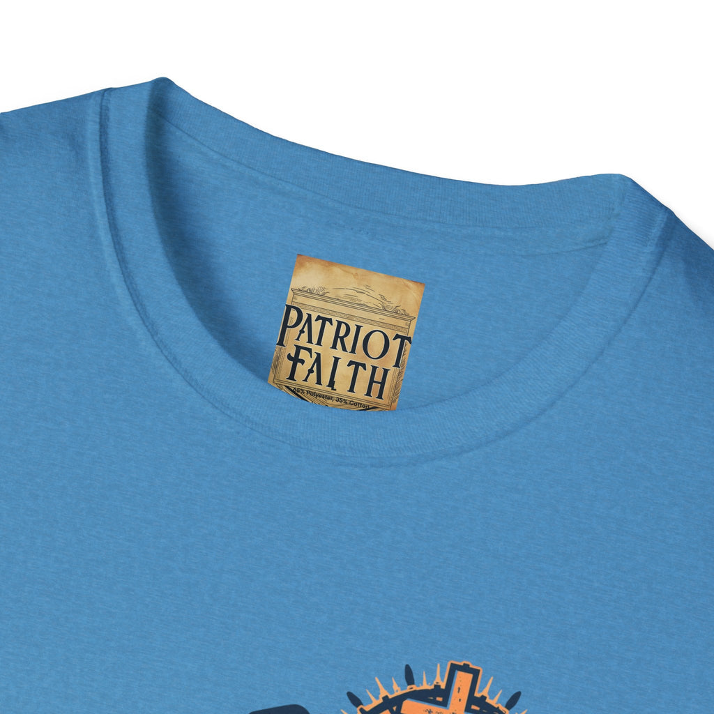 Religious Graphic Tee with Armor Of God Design - Unisex Softstyle T-Shirt Printify