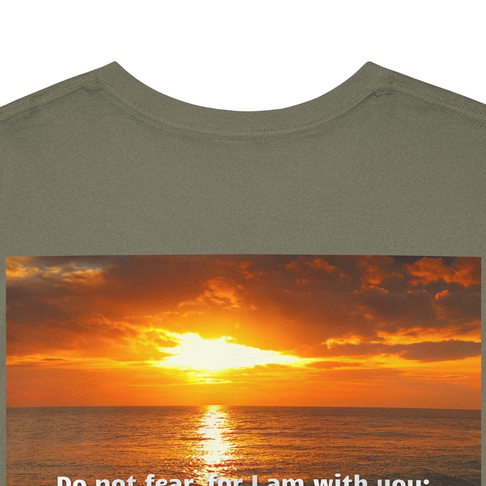 Bible Verse Unisex Tee -  Isaiah 41 : 10 Printify