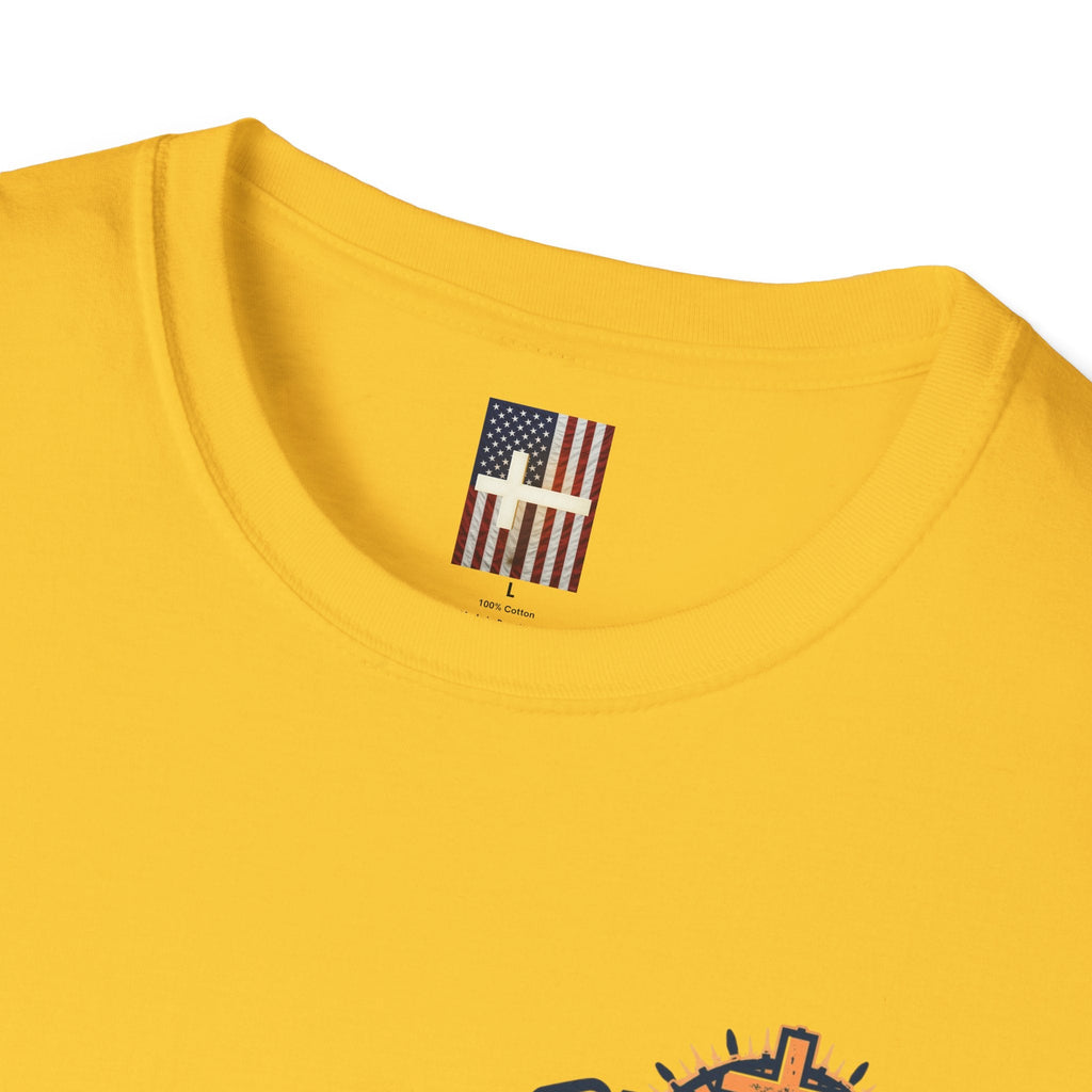 Stand for the Flag Kneel for the Cross T-shirt | Patriotic Eagle T-shirt Printify