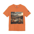 Wilderness Tested Kingdom Approved T-shirt – Mountain Desert Compass Crown Christian T-shirt for Biblical Adventure Faith Printify