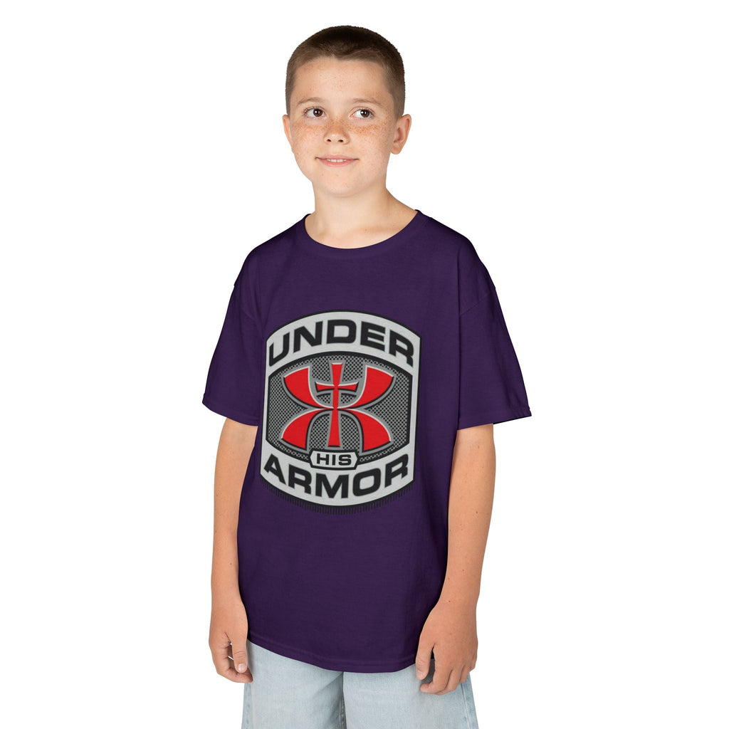 Under HIS Armor Christian T-Shirt — Faith-Inspired Under Armour Style Printify